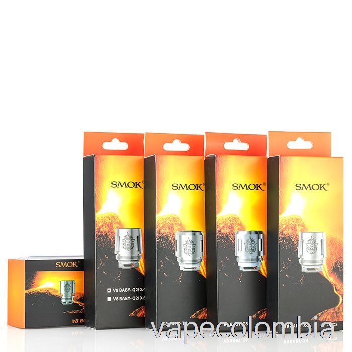 Vape Kit Completo Smok Tfv8 Baby Resistencias De Repuesto V8 Baby-t12 Luz Naranja